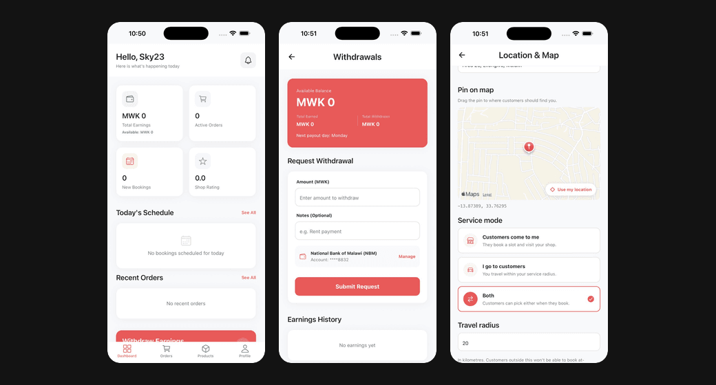 Odey for Business — app preview